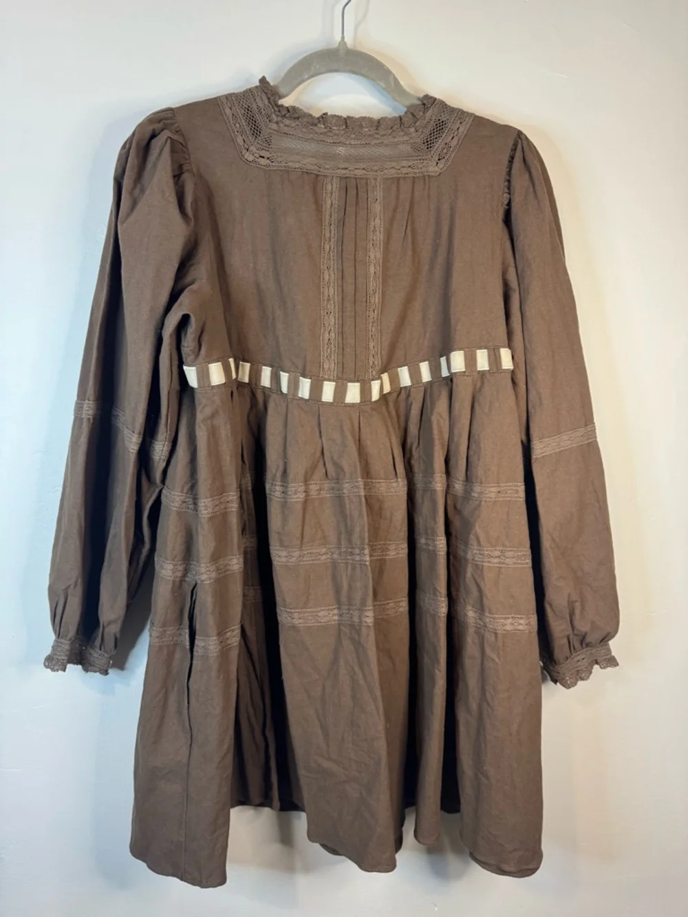 Free People Tea Time Mini Dress Small - Picture 9 of 13